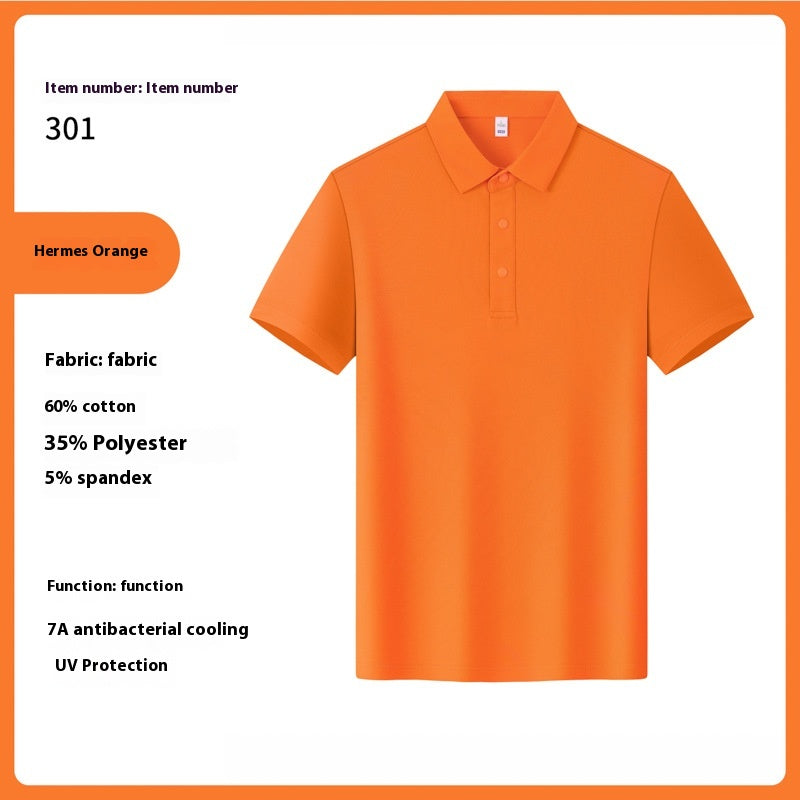 Polo-Shirt Baumwoll-Mix mit Reverskragen – Bild 7 | LuxeStyle