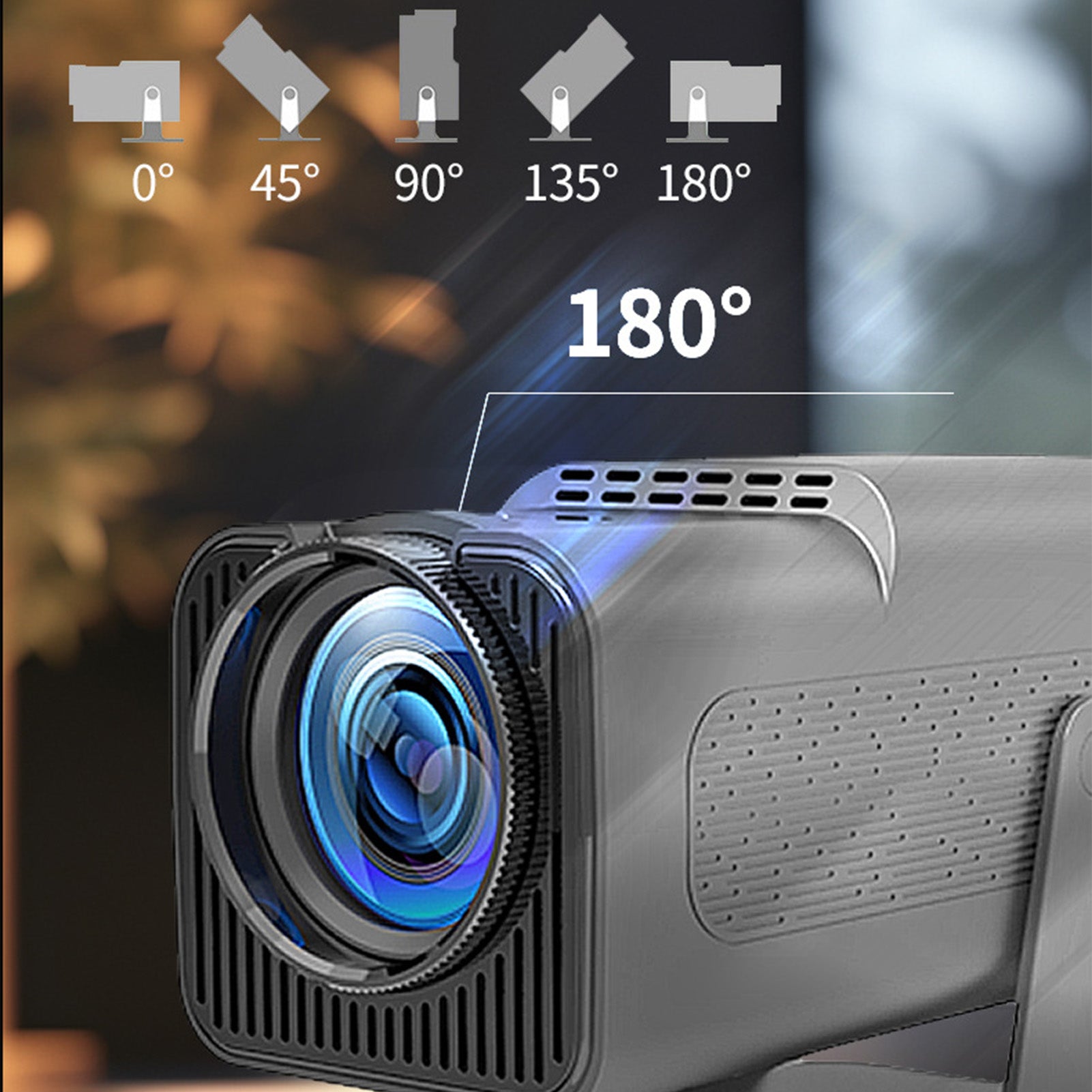 Mini-Beamer «CineHome» · WLAN HD-Projektor