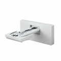 Beamer Wandhalter silber – platzsparend & stabil