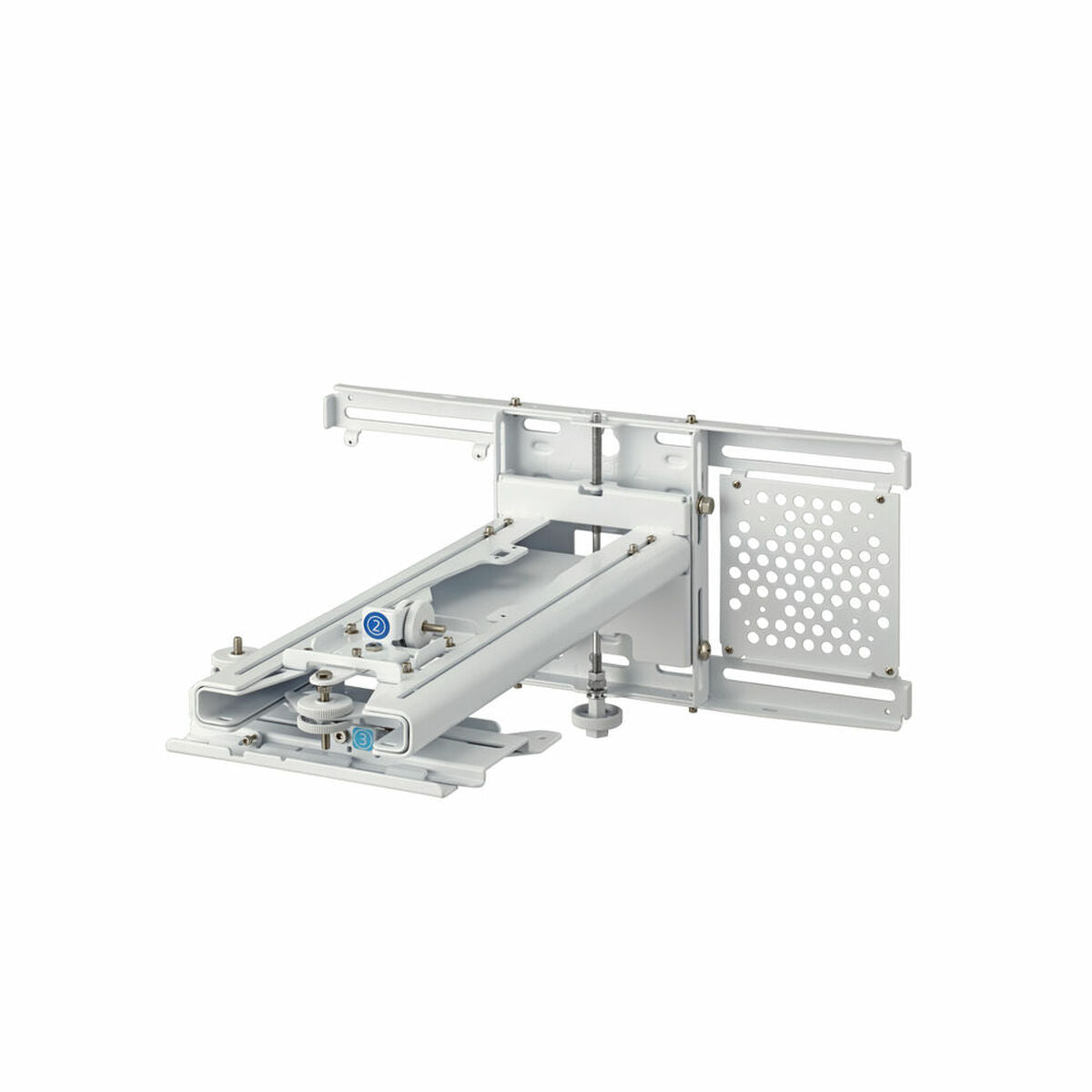 Beamer Wandhalter silber – platzsparend & stabil – Ansicht 2