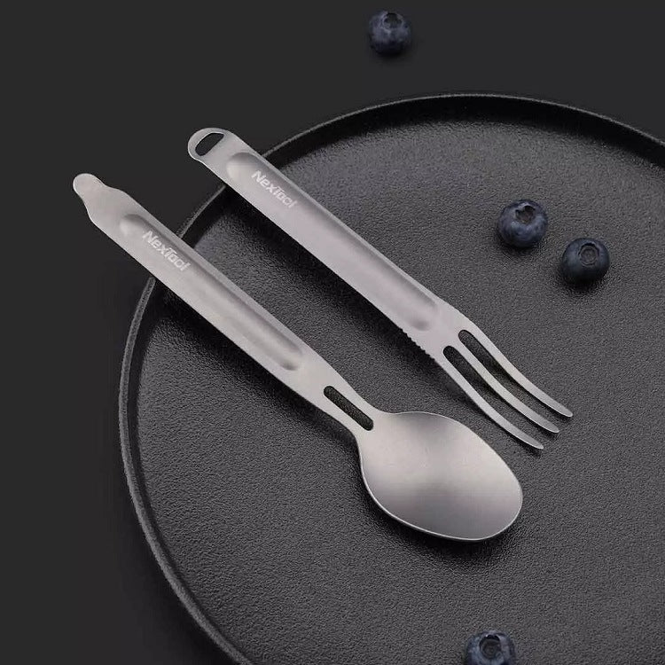Titanium Spork Besteck-Set – Bild 6 | LuxeStyle