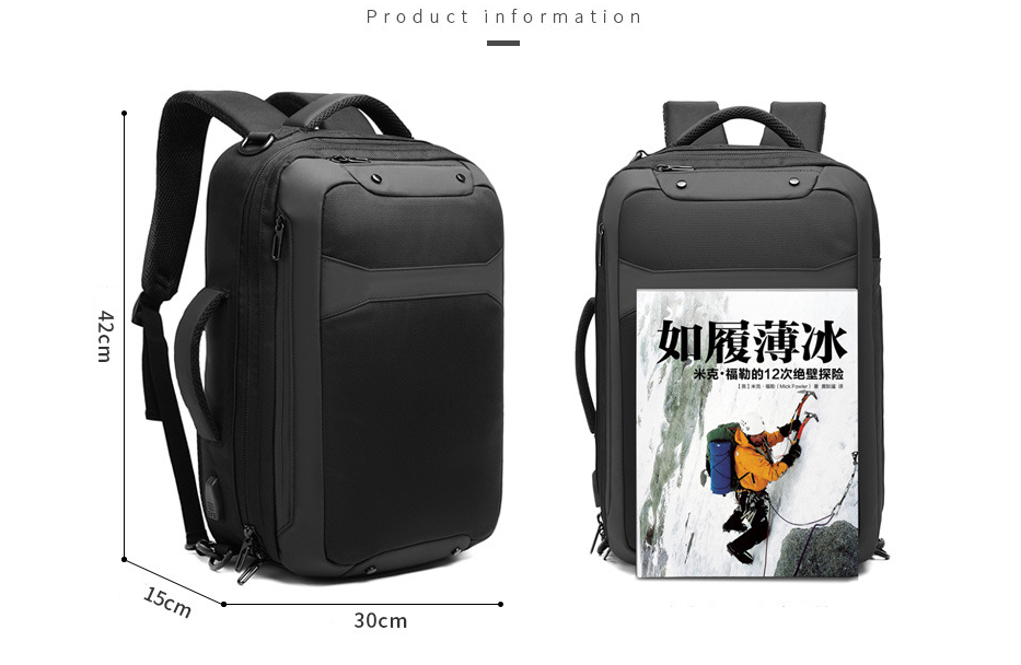 Outdoor-Rucksack (erweiterbar) | LuxeStyle