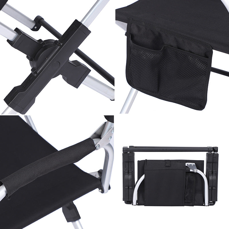Faltbarer Outdoor-Stuhl aus Aluminiumlegierung