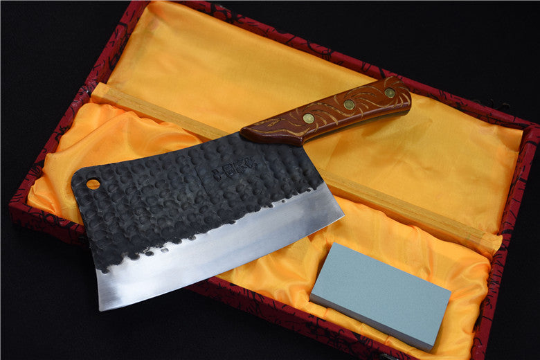 Longquan Knochenhackmesser, handgeschmiedet – Bild 8 | LuxeStyle