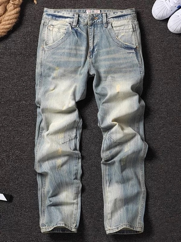 Gerade geschnittene Herren-Hose