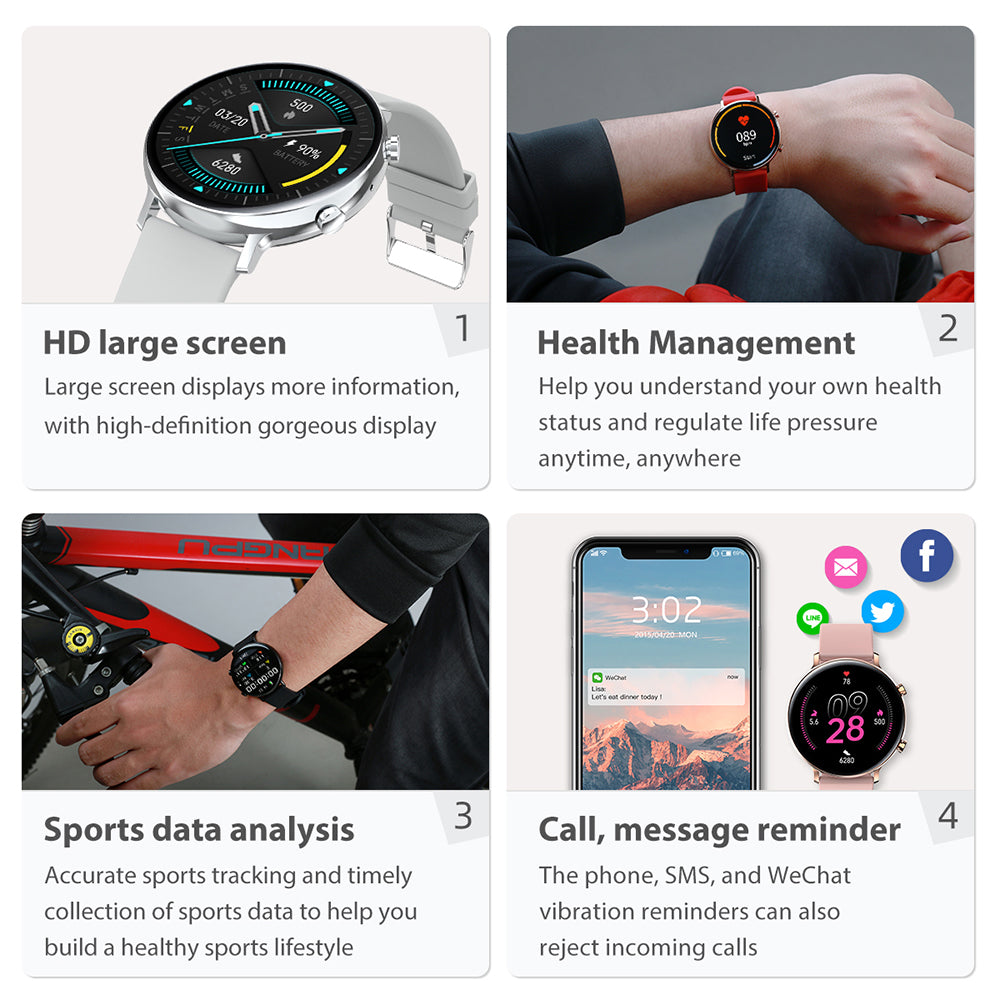 GW33 Smartwatch mit Bluetooth-Anruffunktion – Bild 2 | LuxeStyle