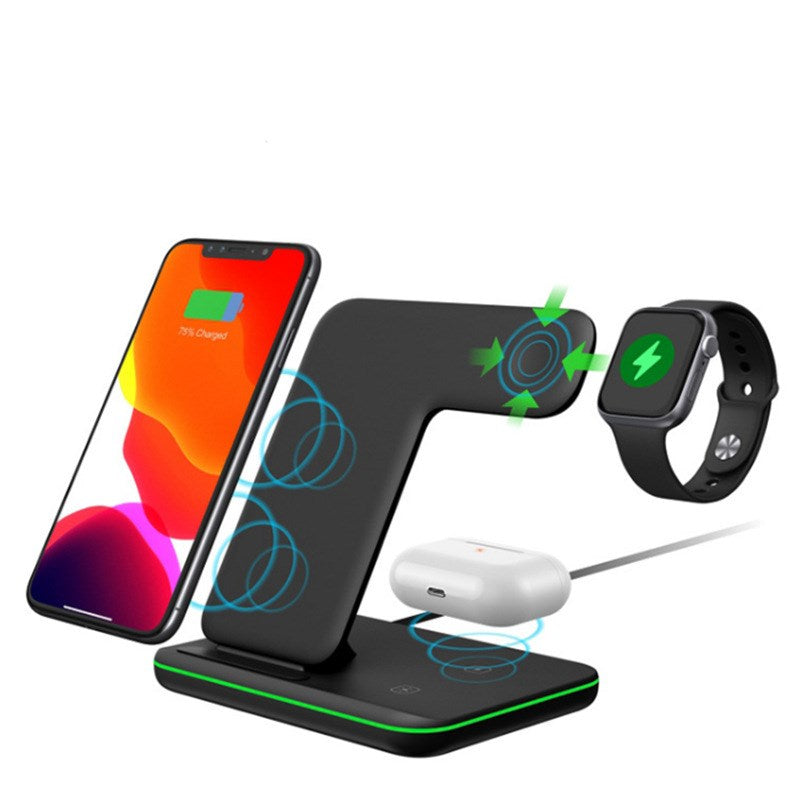 3-in-1 Wireless Ladestation für Smartphone, Watch, Headset – Bild 9 | LuxeStyle