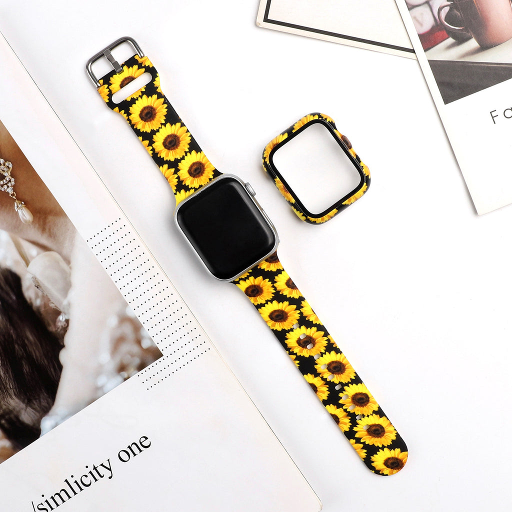 Silikon-Armband für Apple Watch mit Print | LuxeStyle