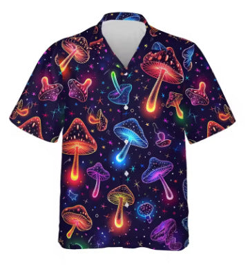 Herren-Shirt mit abstraktem Muster – Bild 8 | LuxeStyle