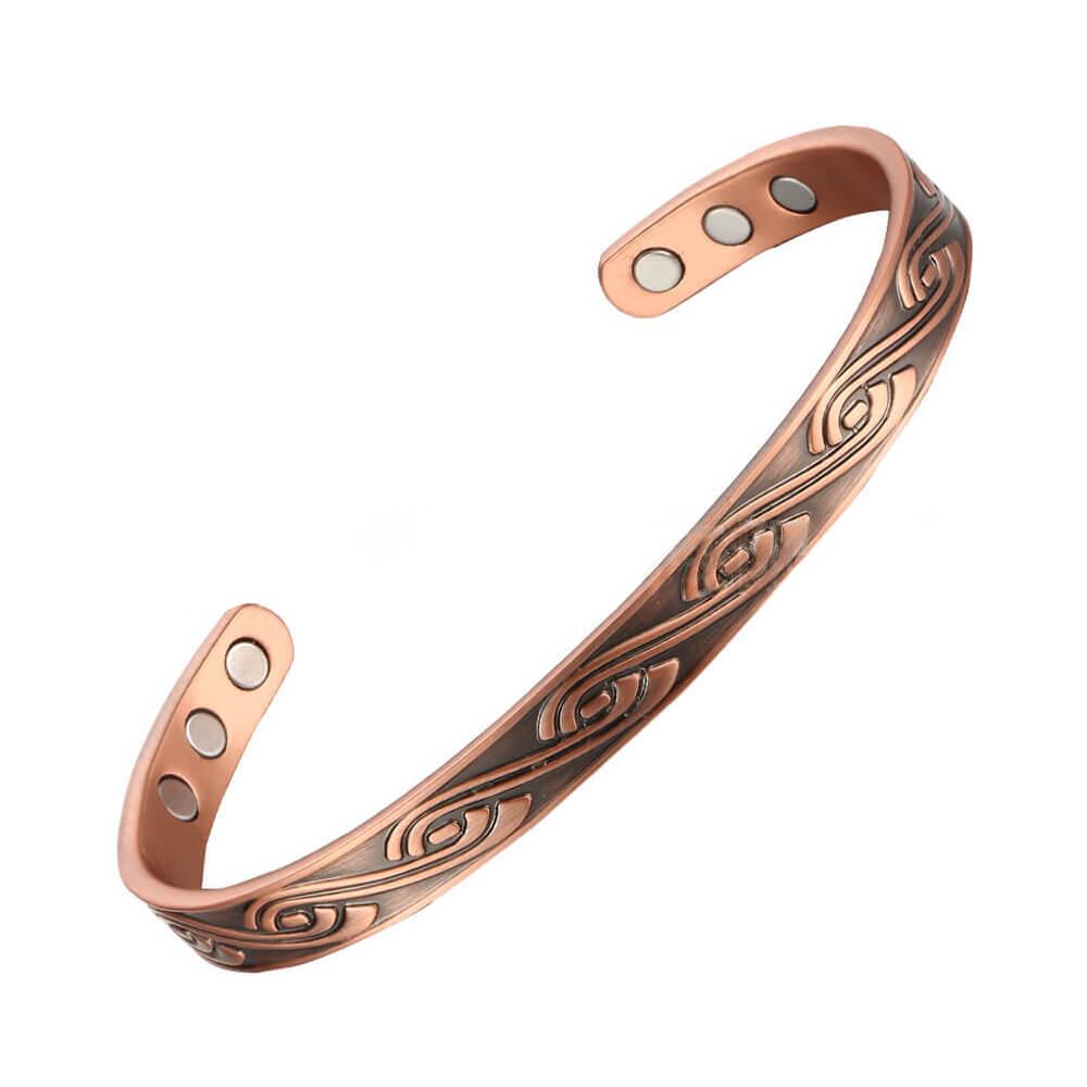 Kupferarmband mit Magnetverschluss