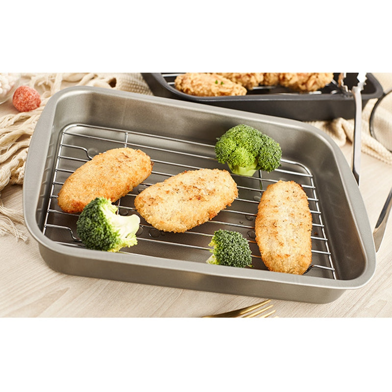Antihaft-Fischblech mit Grillgitter – Bild 2 | LuxeStyle