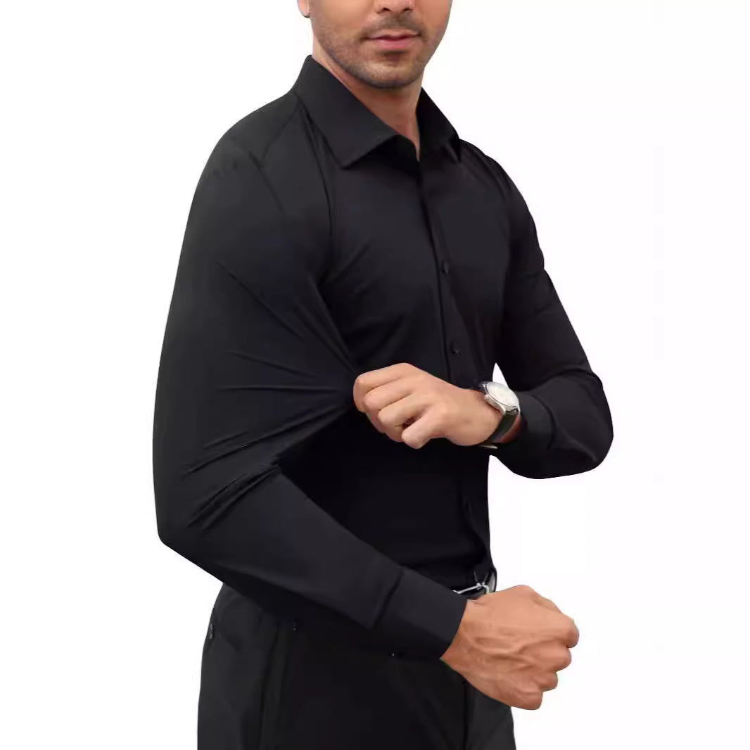 Businesshemd bügelfrei mit Stretch – Bild 13 | LuxeStyle