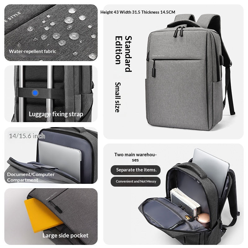 Business-Backpack mit Laptopfach – Bild 5 | LuxeStyle