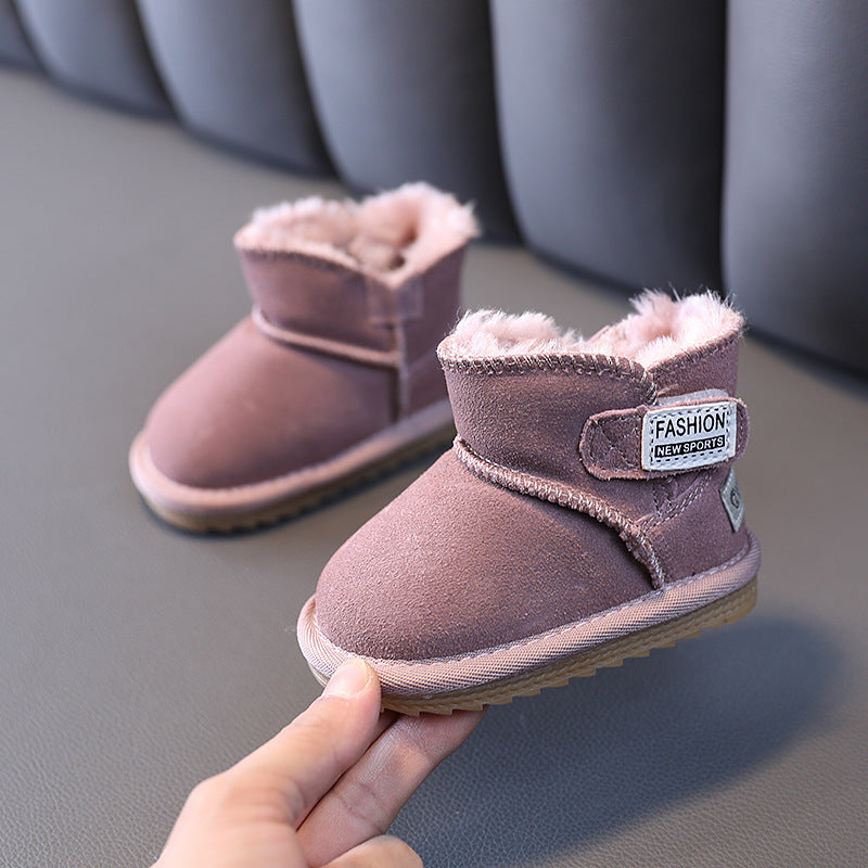 Warme Schneeschuhe für Kinder