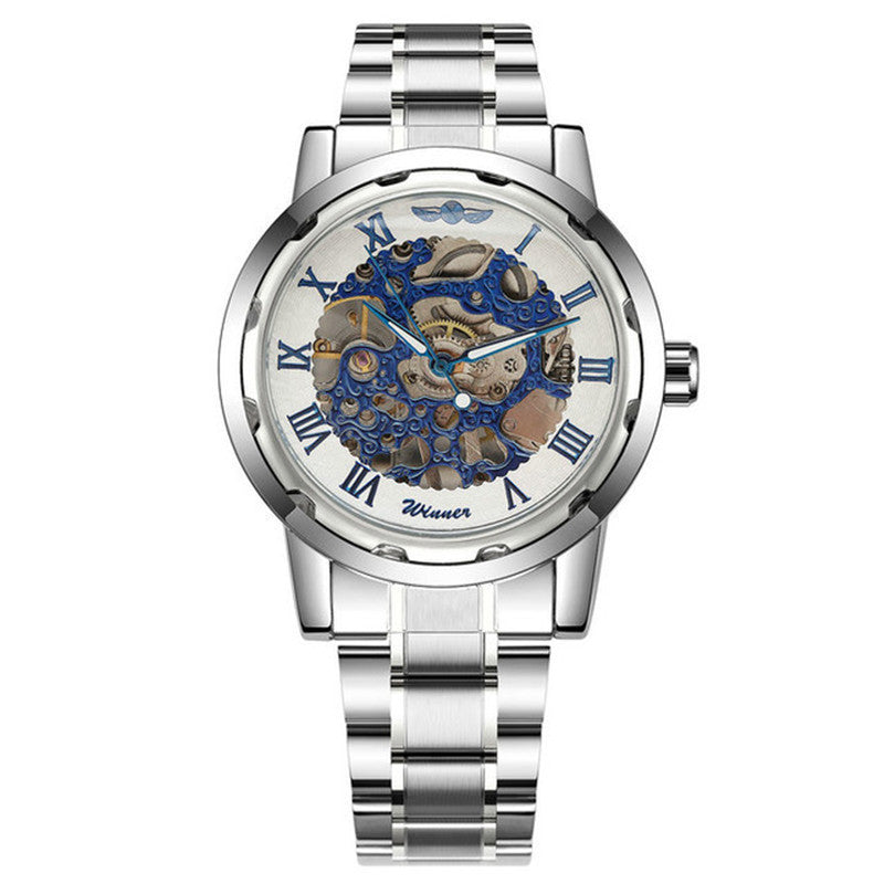 Business / Freizeit Gold Hohlraum-Mechanische Uhr