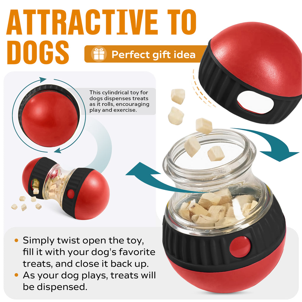 Hunde Snackball – Verstellbarer Futterspender