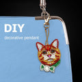 DIY Diamond Painting Schlüsselanhänger Katze – Bild 1 | LuxeStyle