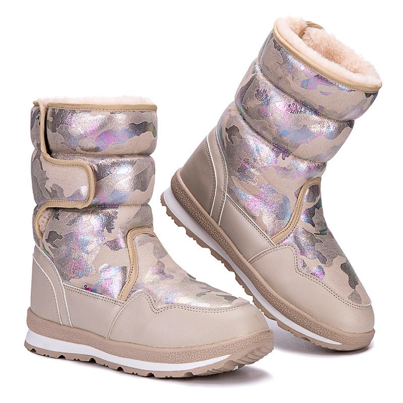 Gefütterte, wasserdichte Winterstiefel für Kinder – Bild 1 | LuxeStyle