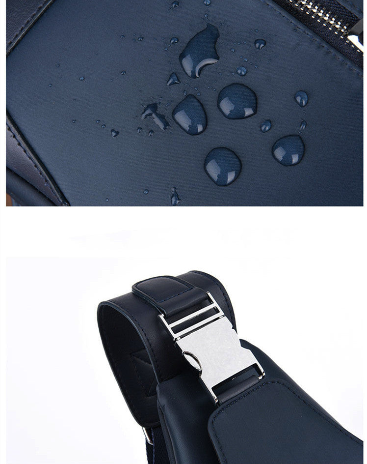 Messenger Bag aus Oxford-Stoff für Herren – Bild 3 | LuxeStyle