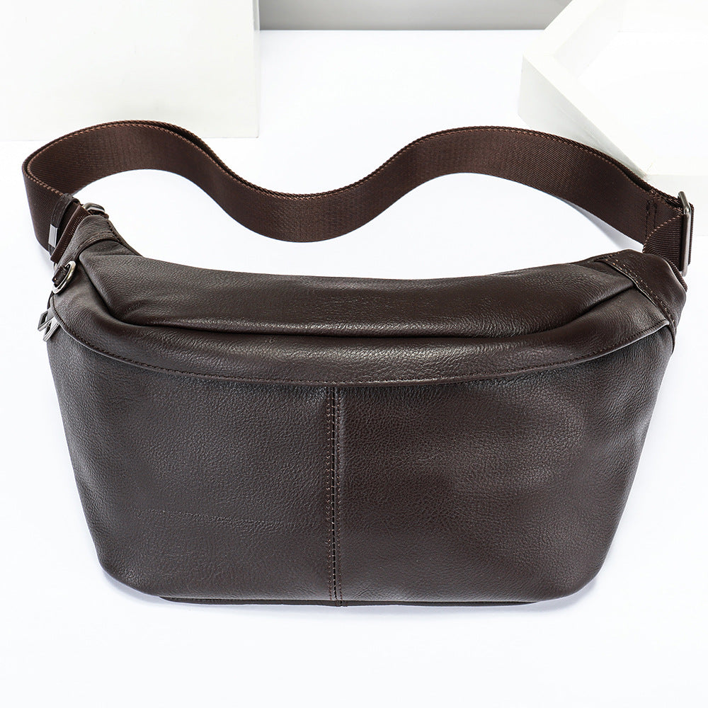 Leder-Bauchtasche für Herren – Ansicht 5