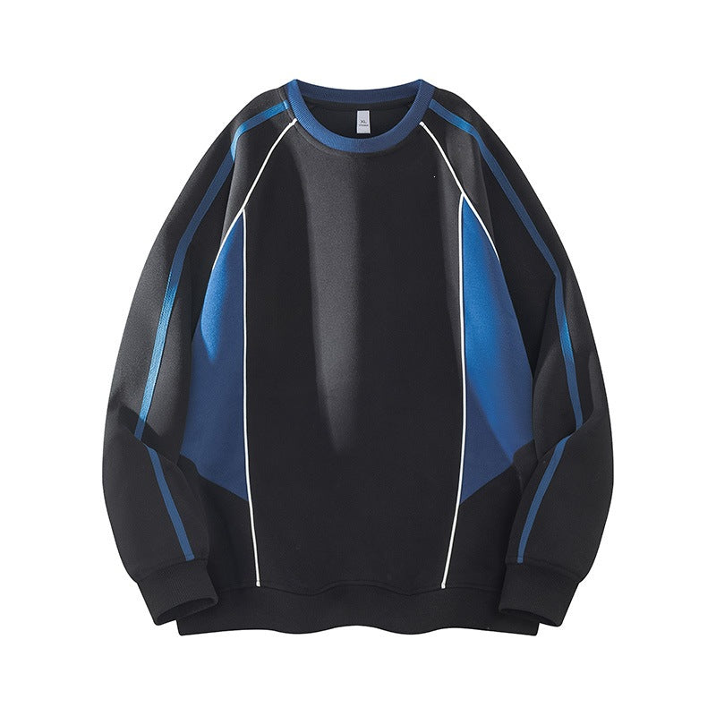 Sportliches Patchwork Sweatshirt Herren