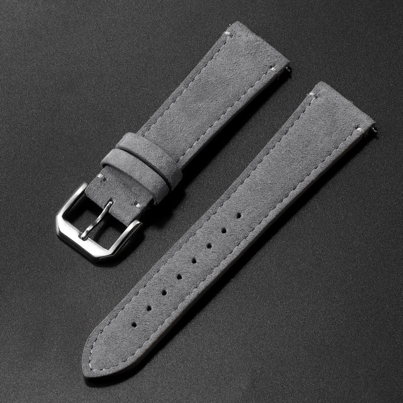Wildleder-Uhrenarmband mit Schnellverschluss – Bild 10 | LuxeStyle