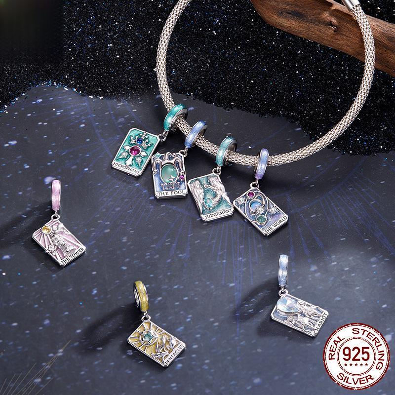 Retro Tarot-Anhänger aus 925er Silber – Bild 2 | LuxeStyle