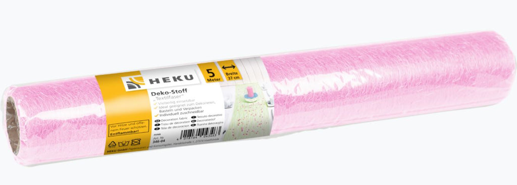 Dekostoff Textilfaser rosa – Bild 1 | LuxeStyle