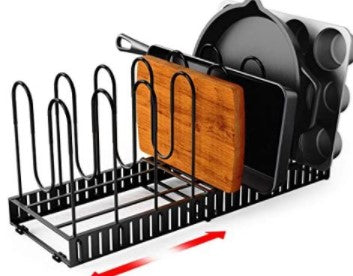 Topfregal mit 8 verstellbaren Ebenen – Bild 5 | LuxeStyle