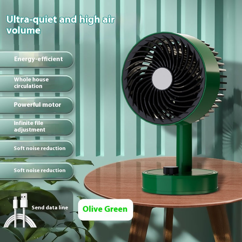 Tischventilator mit USB-Ladefunktion – Bild 5 | LuxeStyle