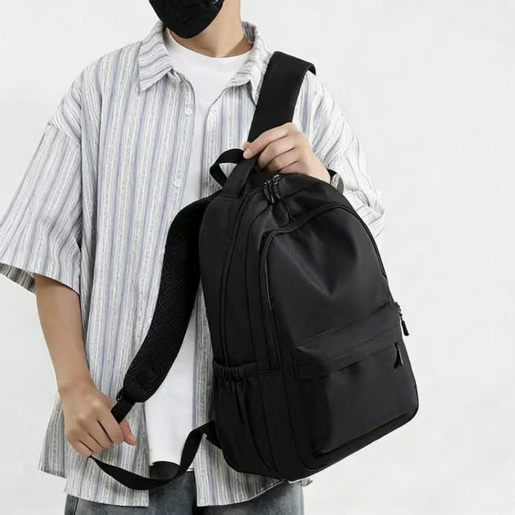 Laptop-Rucksack, grosse Kapazität, schwarz – Bild 2 | LuxeStyle