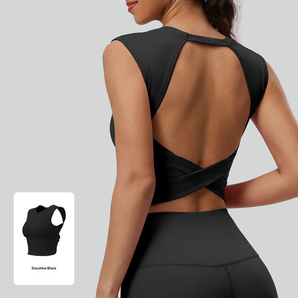 Sportliches Top mit integriertem BH