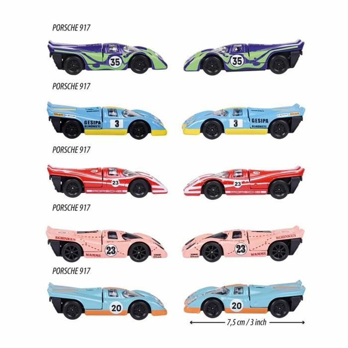 Modellauto Porsche 917: Detailgetreues Sammlerstück!
