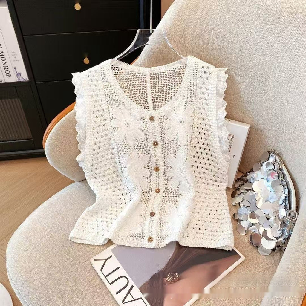 Sommerliches Retro-Häkeltop für Damen – Bild 4 | LuxeStyle
