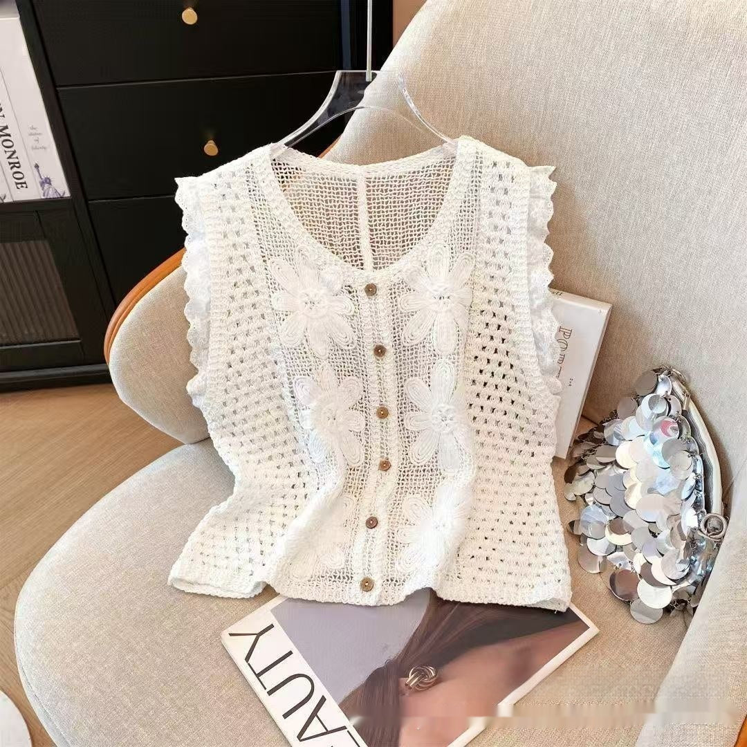 Sommerliches Retro-Häkeltop für Damen – Bild 4 | LuxeStyle