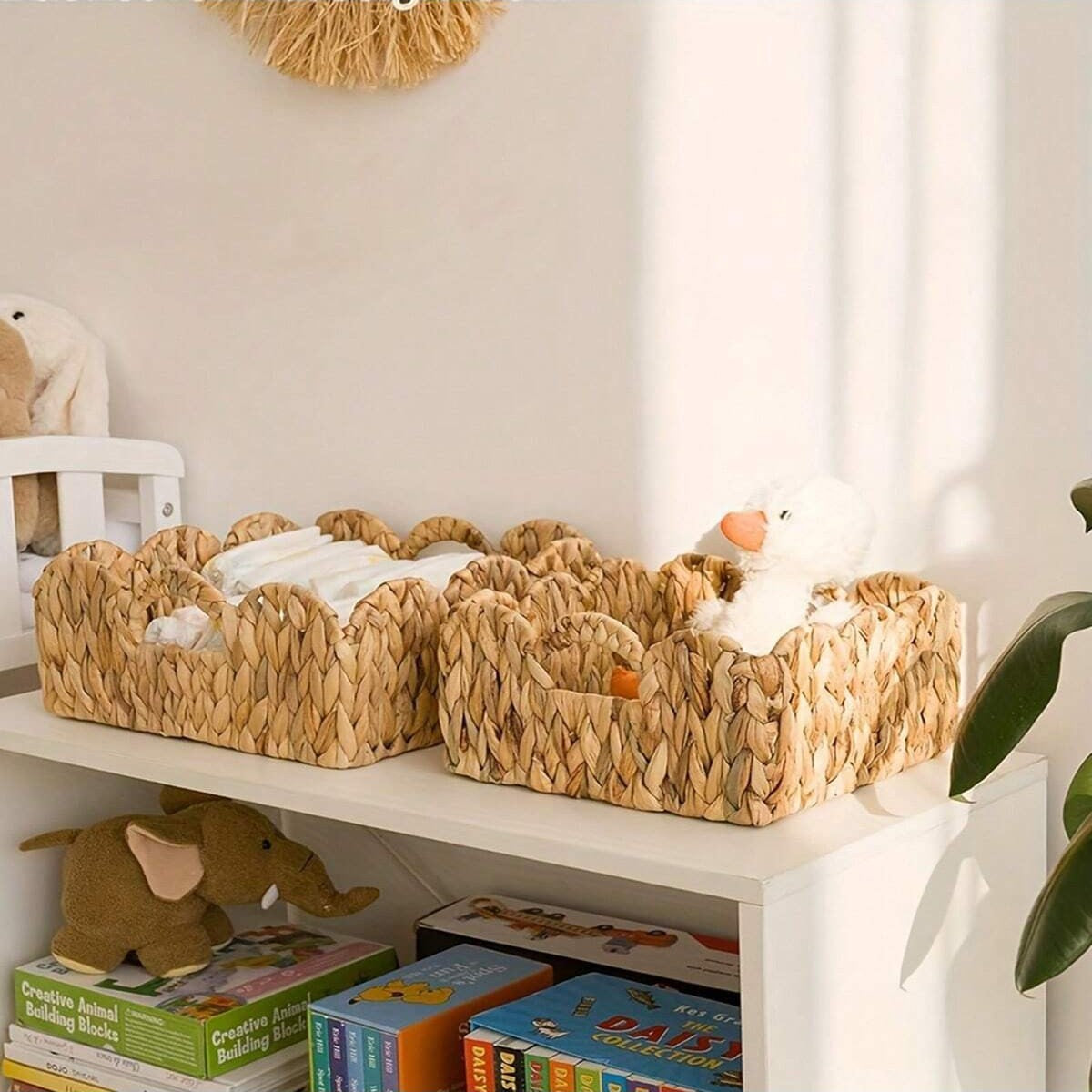 Geflochtener Korb aus Korbweide – Bild 3 | LuxeStyle