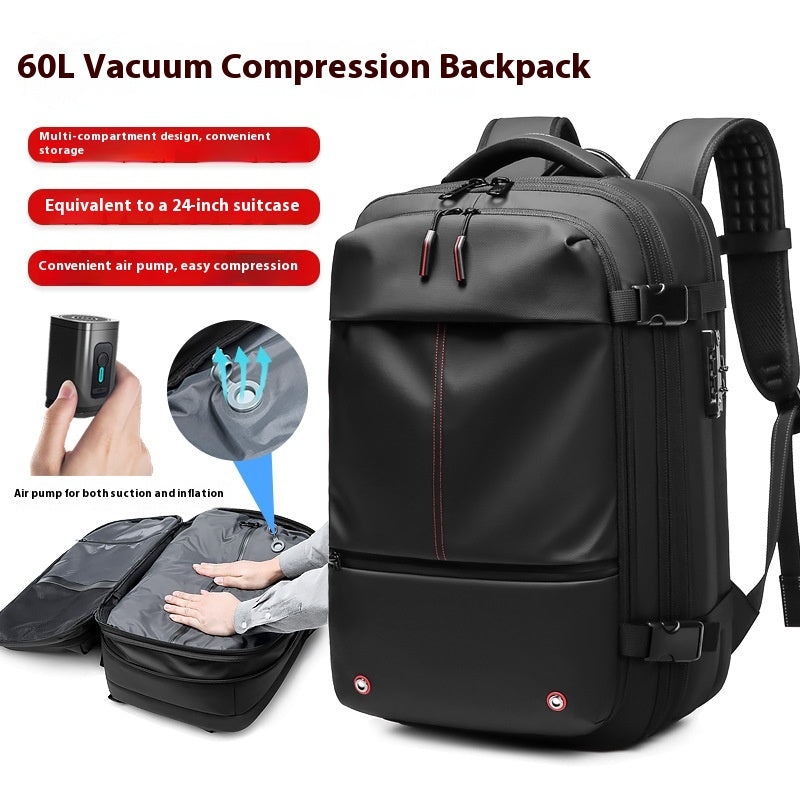 Rucksack Männer 56-75l mit Anti-Diebstahl und Nass-Trockenscheidung – Bild 8 | LuxeStyle