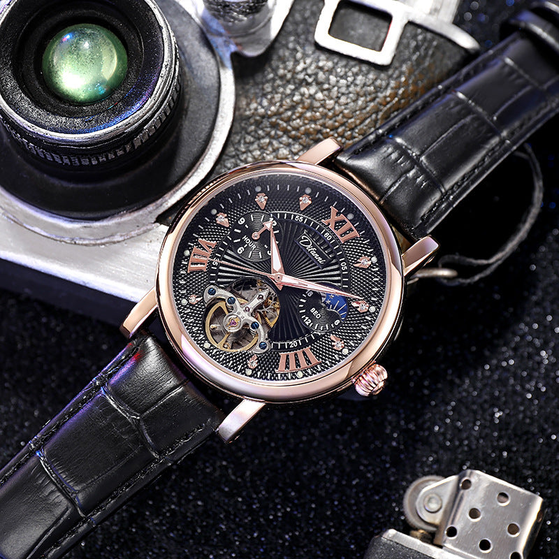 Automatische mechanische Herrenuhr, wasserdicht – Bild 4 | LuxeStyle