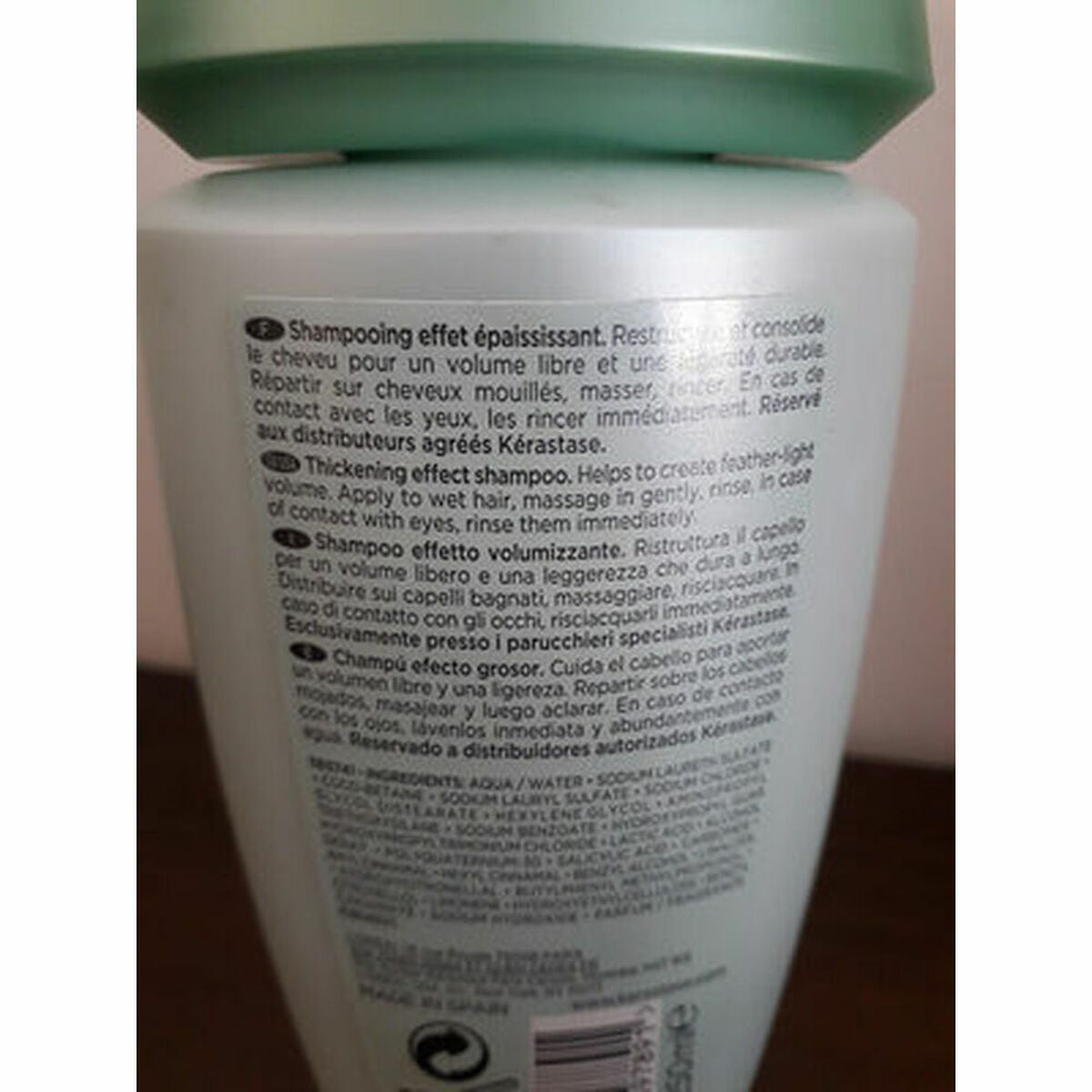 Volumengebendes Shampoo Bain Volumifique Kerastase Resistance Bain Vol