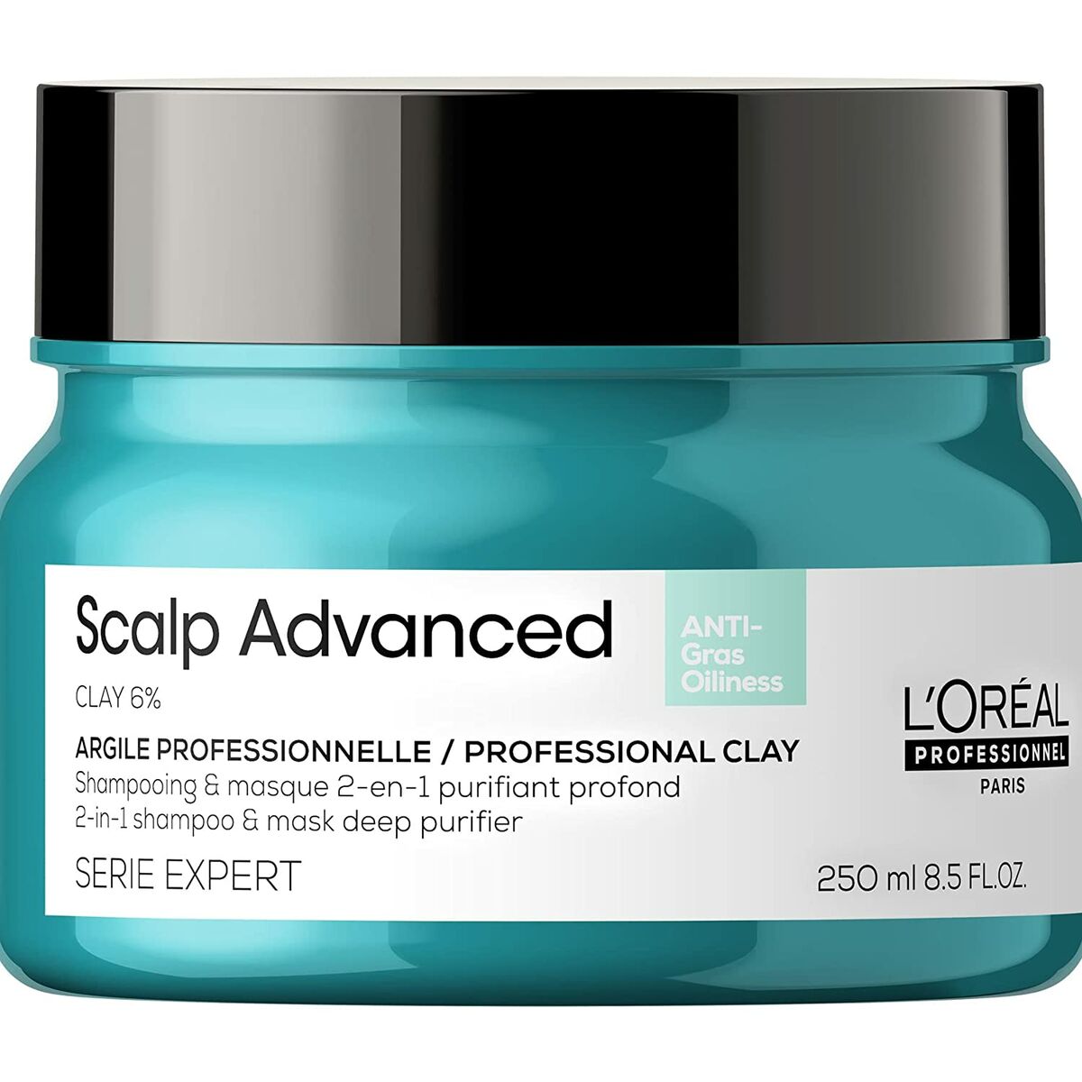 Shampoo L'Oreal Professionnel Paris Scalp Advanced 250 ml Maske 2-in-1
