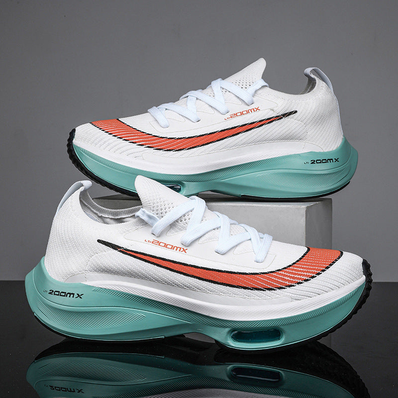 Atmungsaktive Fly-knit Sneakers mit Luftkissen | LuxeStyle