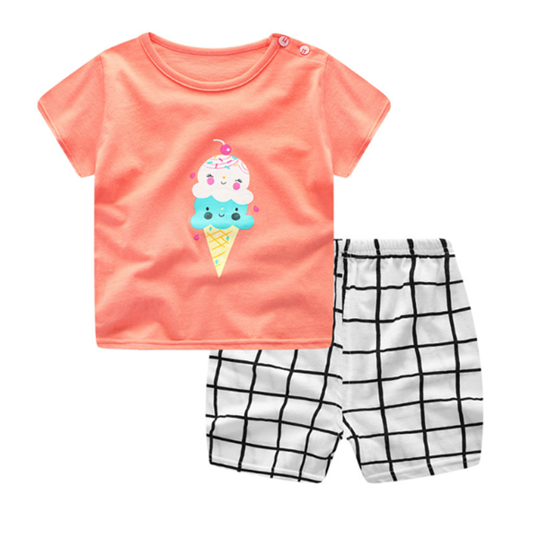 Baby Sommer Set – T-Shirt & Shorts für Mädchen & Jungen