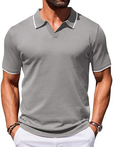 Herren Retro-Print Kurzarm-Shirt