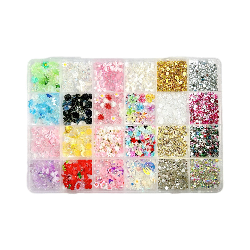Mini Floral DIY Nagelsticker-Set – Ansicht 4