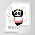 Panda Flanelldecke – Bild 1 | LuxeStyle