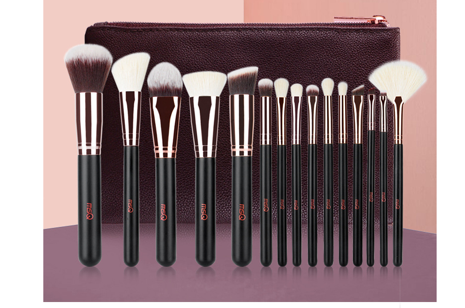 Rose Gold Make-up Pinsel