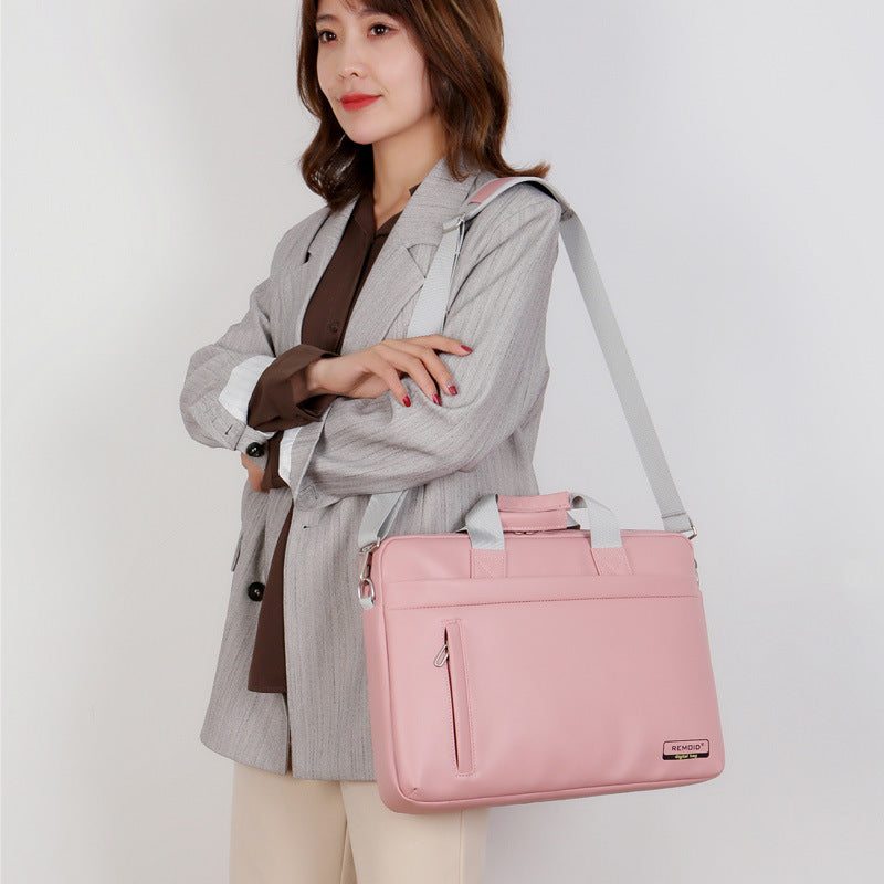 Laptop-Tasche aus PU-Leder, multifunktional – Bild 2 | LuxeStyle