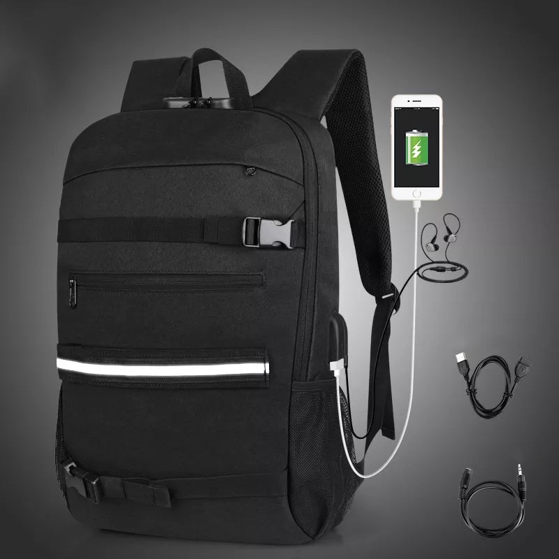 Sicherheits-Tasche mit USB-Ladefunktion – Bild 2 | LuxeStyle