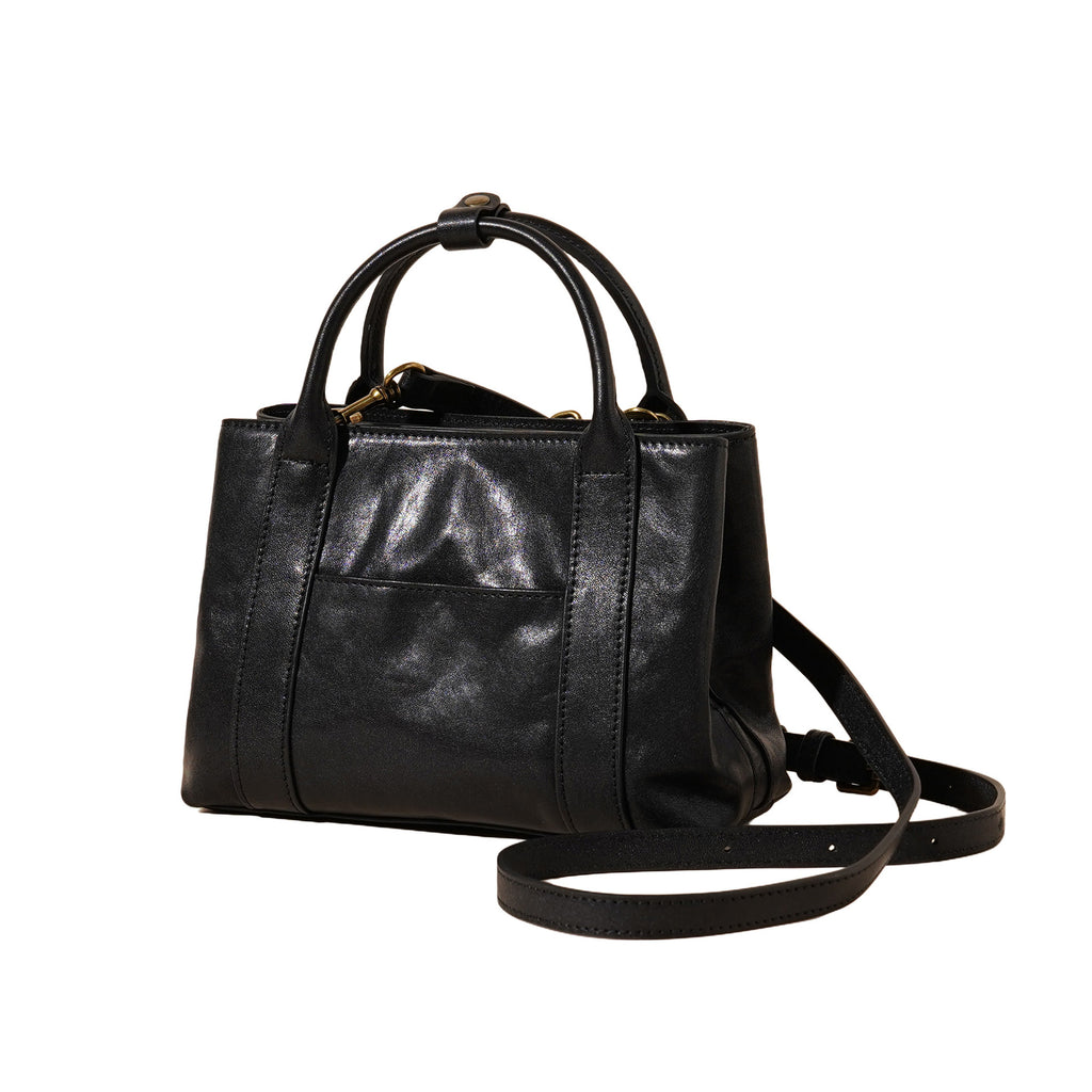 Grosses Leder Schulterbag