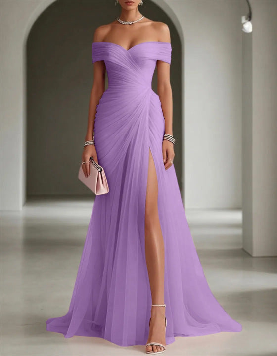 Elegantes Off-Shoulder Abendkleid für Damen